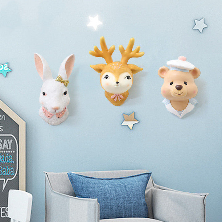 Cartoon Rabbit Wall Decor