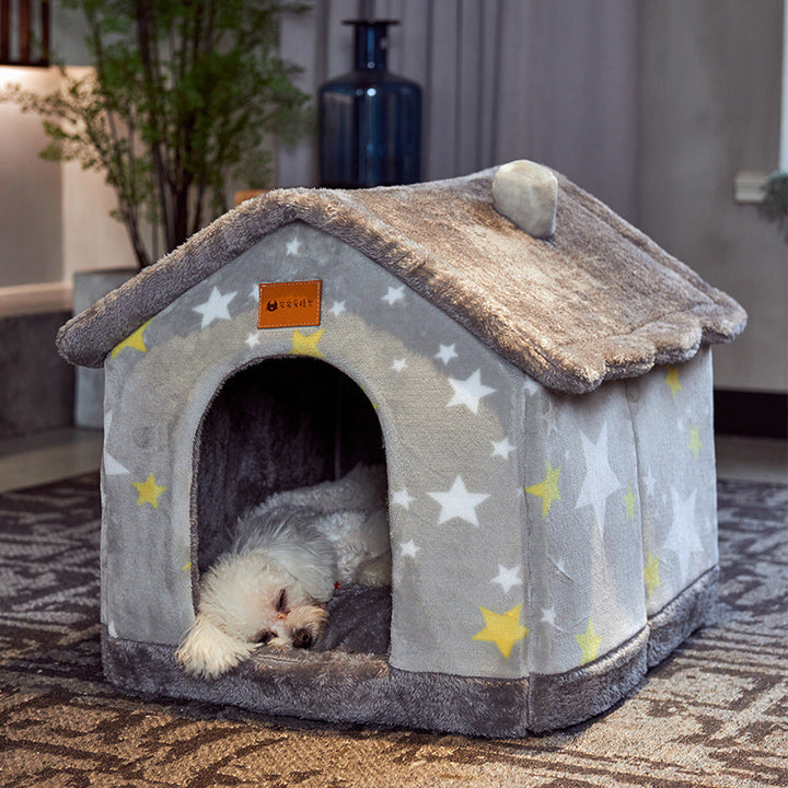 Foldable Warm Pet House