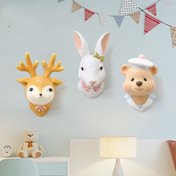 Cartoon Rabbit Wall Decor